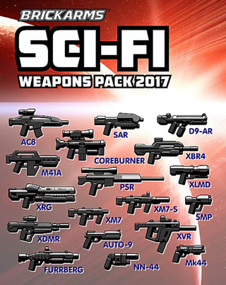 BRICKARMS SCI-FI WEAPONS PACK (2017) Accessories Brickarms   