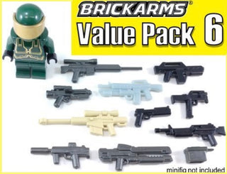 BRICKARMS VALUE PACK 6 Accessories Brickarms   