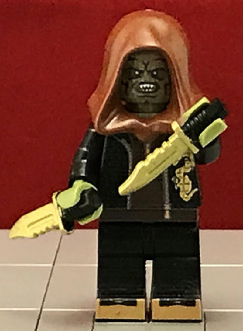 KILLER CROC Custom Printed & Inspired Lego DC Suicide Squad Minifigure