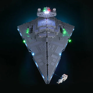 Light Kit For Imperial Star Destroyer, 75252 Light up kit lightailing   
