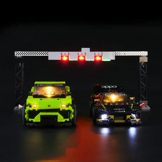 Light Kit For Lamborghini Urus ST-X & Lamborghini Huracán Super Trofeo EVO, 76899 Light up kit lightailing   