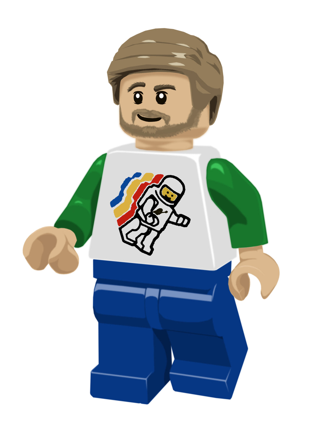 Mark Erickson Sig Fig Custom minifigure Atlanta Brick Co   