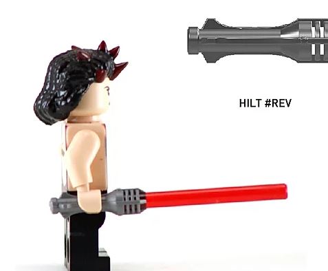 HILT #REV Star Wars Darth Revan Custom for Lego Minifigures Custom, Accessory BigKidBrix   