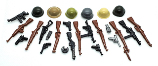 BRICKARMS WWII WEAPONS PACK V3 Accessories Brickarms   