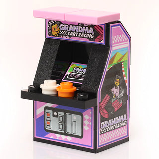 Grandma Cart Racing Arcade Game Building Kit B3   