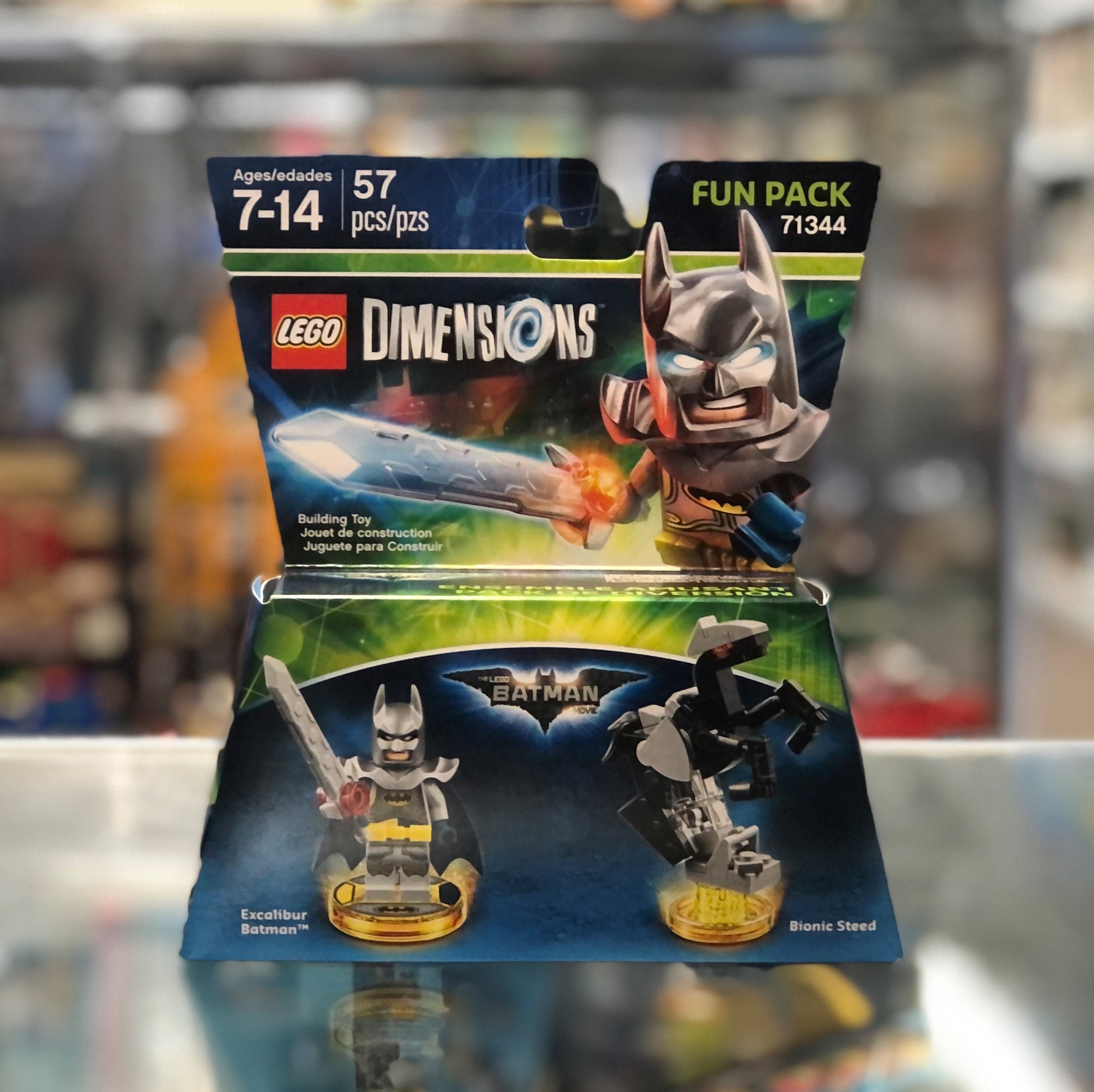 Lego Character Lego Dimensions Excalibur Batman Fun Pack Fun Pack