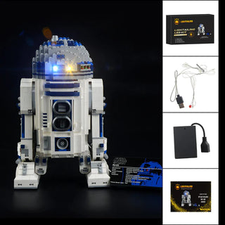 Light Kit For Star Wars R2-D2, 10225 Light up kit lightailing   