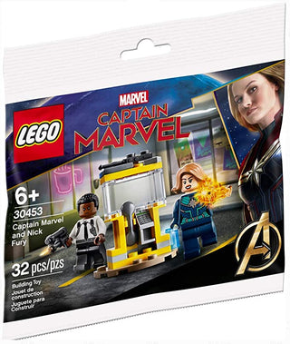 Captain Marvel and Nick Fury Polybag, 30453 Building Kit LEGO®   