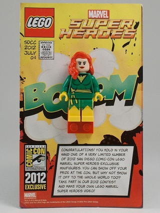 Jean Grey in Phoenix Costume San Deigo Comic-Con 2012 Exclusive, sh044 Minifigure LEGO®   