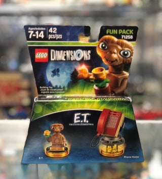 Fun Pack - E.T. the Extra-Terrestrial (E.T. and Phone Home), 71258 Building Kit LEGO®   