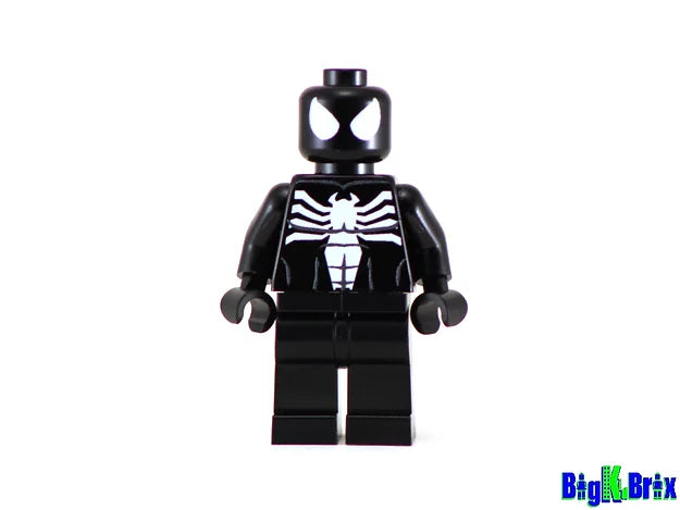 Lego black suit 2024 spiderman