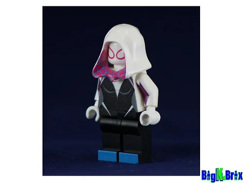 Spider Gwen Marvel Custom Printed on Lego Minifigure!