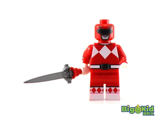 RED RANGER Custom Printed Lego Minifigure! Custom minifigure BigKidBrix   