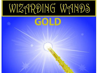 Wizarding Wands GOLD Pack Custom, Accessory BigKidBrix   