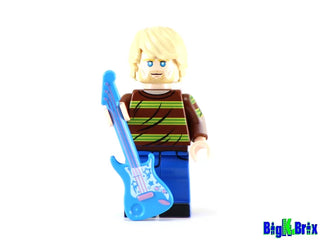 Kurt Cobain Custom Printed LEGO Minifigure Custom minifigure BigKidBrix   