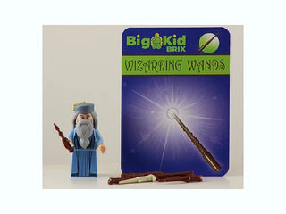 Wizarding Wands NATURAL pack Custom, Accessory BigKidBrix   