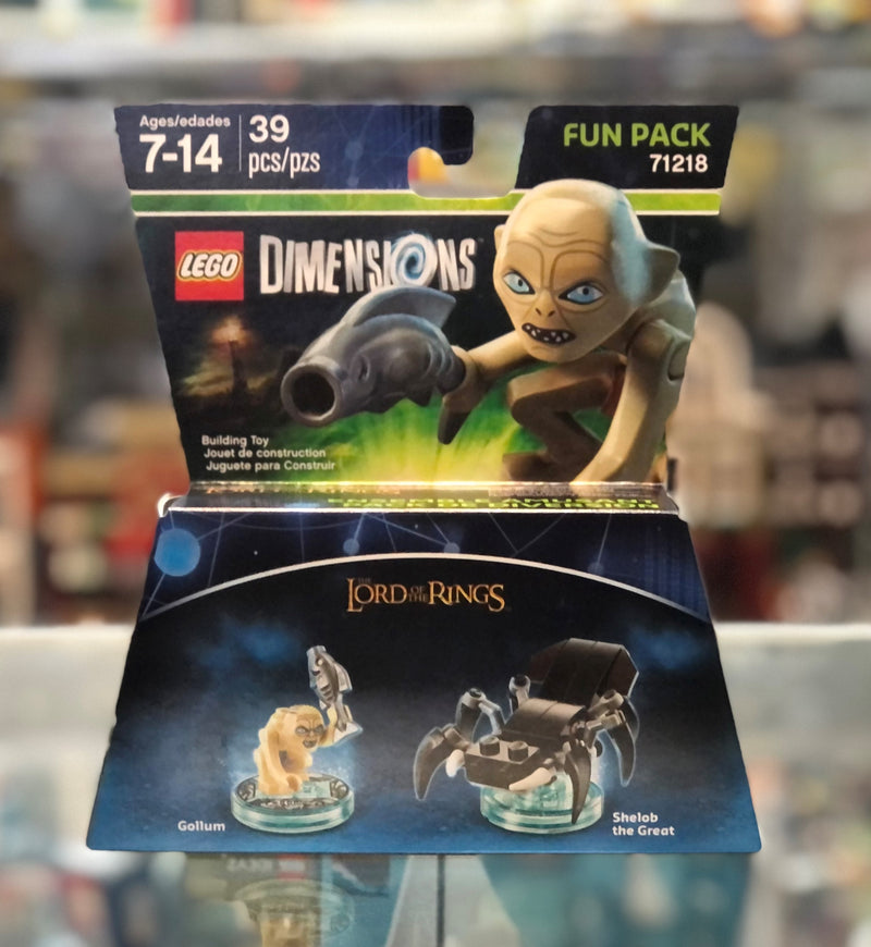 Fun Pack - The Lord of the Rings (Gollum and Shelob the Great), 71218 ...