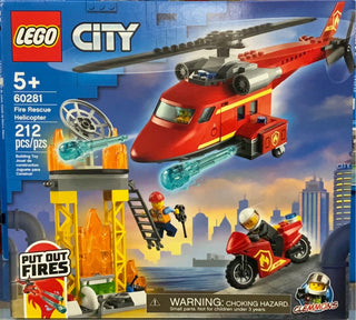 Fire Rescue Helicopter, 60281 Building Kit LEGO®   