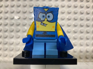 SpongeBob- Super Hero, bob025 Minifigure LEGO® SpongeBob(w/out gun) - Super Hero, bob025  