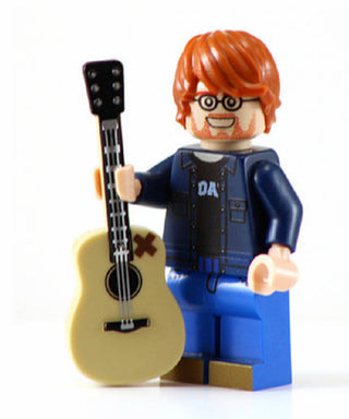 Ed Sheeran Custom Printed Minifigure Custom minifigure BigKidBrix   