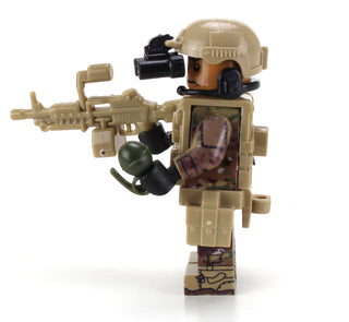 US Army Gunner OCP Custom Minifigure Custom minifigure Battle Brick   