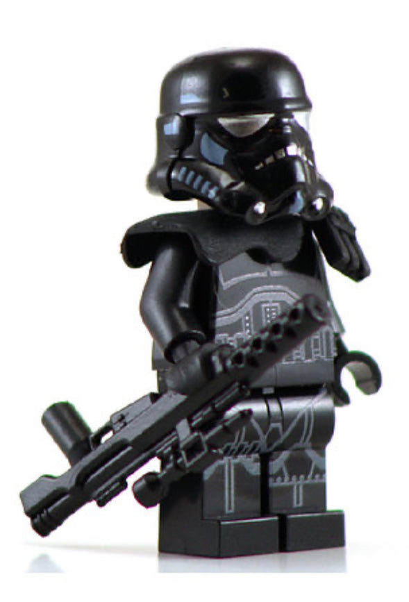 Shadow Stormtrooper Custom Printed Minifigure – United Brick Co®