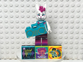 Bunny Dancer, vidbm01-10 Minifigure LEGO® Complete with stand and accessories  