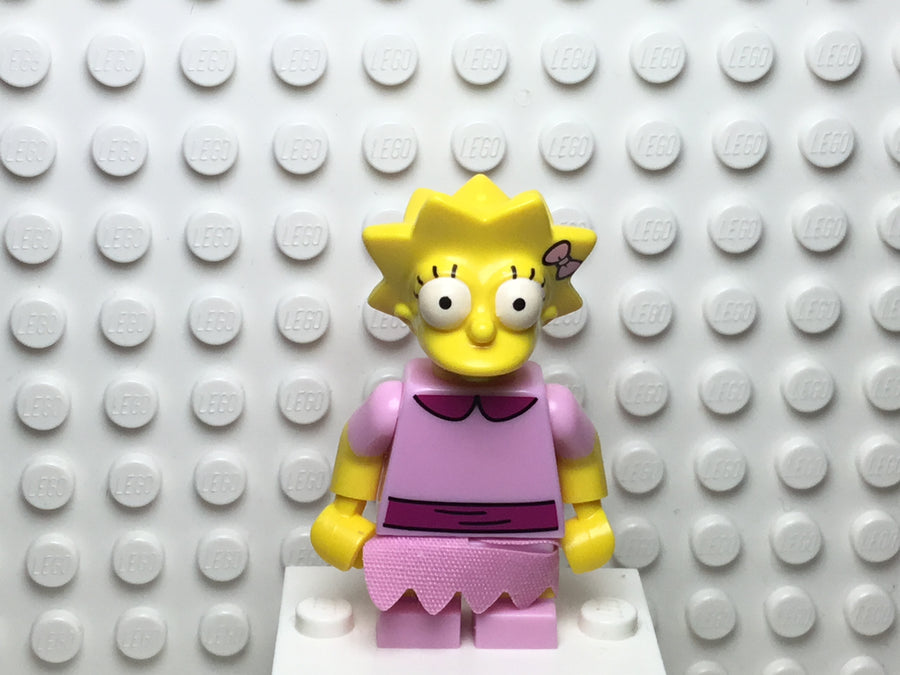 Lisa Simpson, colsim2-3 Minifigure LEGO® Minifigure only- no stand or accessories  