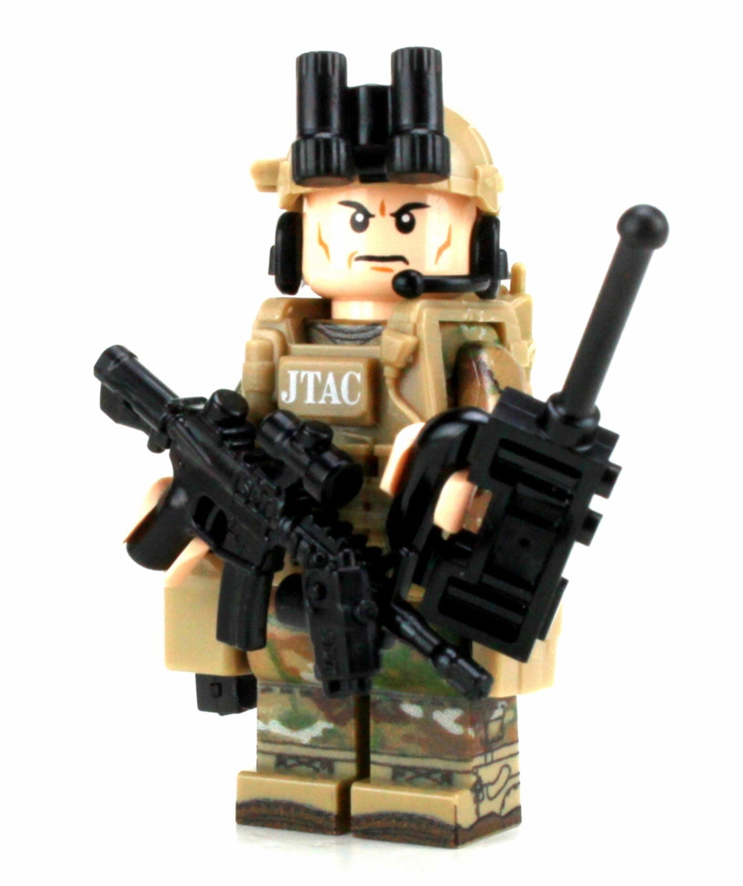 Modern Brick Warfare Army Airborne Ranger Soldier Custom Minifigure