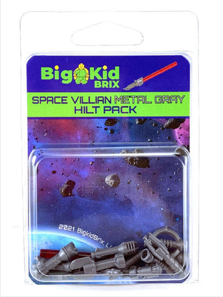 Space Villain Metal Grey Hilt Pack Custom, Accessory BigKidBrix   