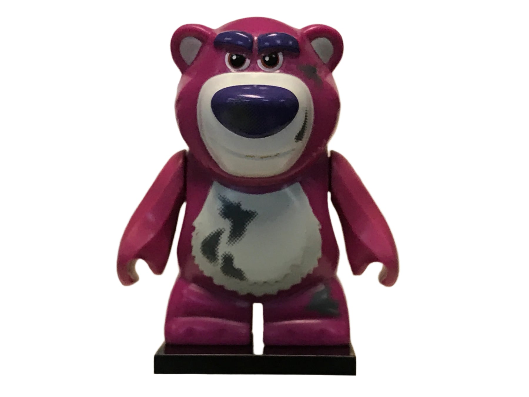 Bricks Lotso Pattern Lotso (w/ dirt pattern), Toy Story, lotso2, bear – Atlanta Brick Co