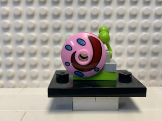 Snail- Brick Built Spongebob SquarePants with Bright Pink Shell (Gary), bob018 Minifigure LEGO®   
