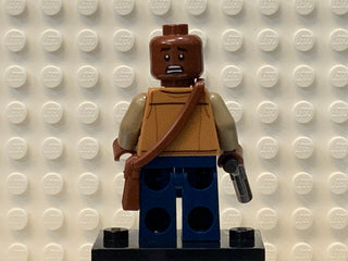 Finn - Medium Nougat Jacket, Dark Blue Legs with Holster, sw1066 Minifigure LEGO®   