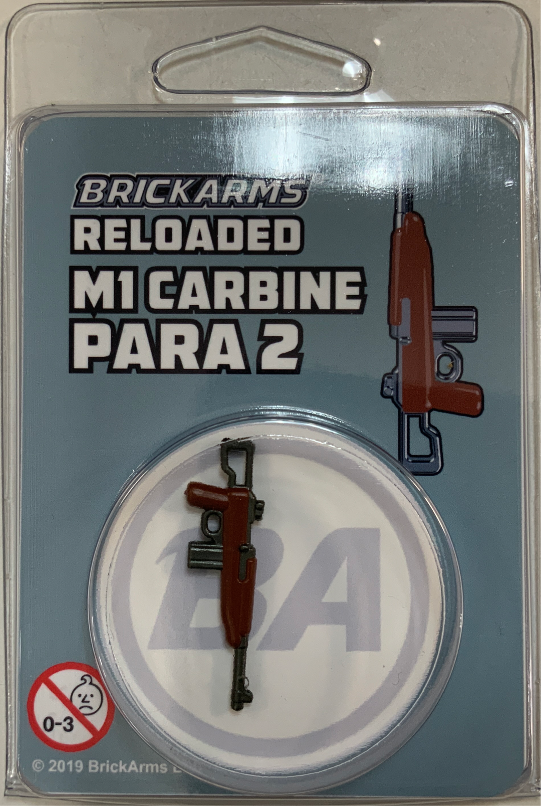 BRICKARMS M1 CARBINE PARA 2 RELOADED & Overmolded