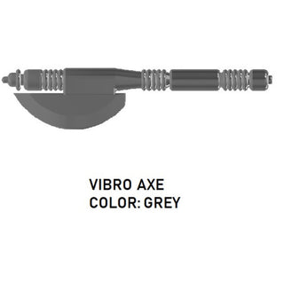 Custom Vibro Axe For LEGO Minifigures. Custom, Accessory BigKidBrix Grey  