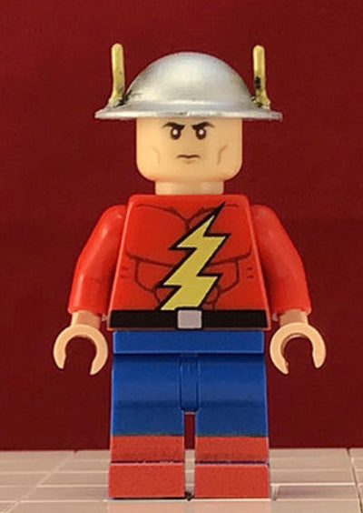 JAY GARRICK Orig Flash V1 Custom Printed & Inspired Lego DC Minifigure