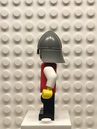 Royal Knights, Knight 4, Dark Gray Neck-Protector, cas066 Minifigure LEGO®   