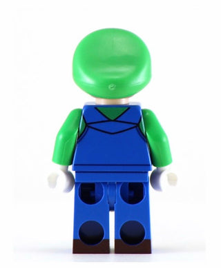 Luigi Custom Printed Nintendo Game Inspired LEGO Minifigure Custom minifigure BigKidBrix   