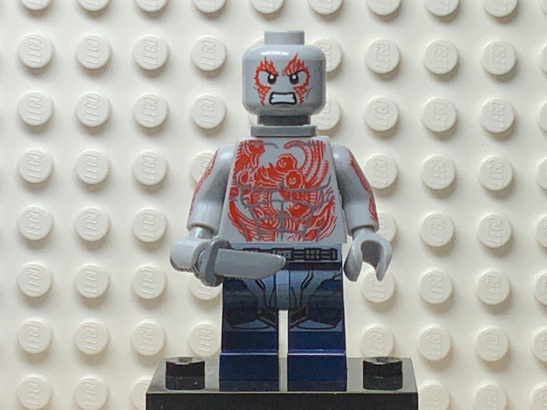 Lego drax minifigure hot sale