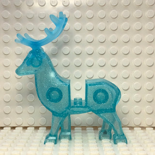 Deer with Trans-Light Blue Antlers, 51493c01 LEGO® Animals LEGO®   