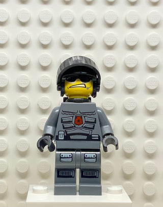 Space Police III Officer 2, Air Tanks, sp095 Minifigure LEGO®   