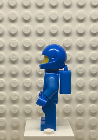Classic Space-Blue with Air Tanks and Motorcycle Helmet (Reissue), sp004new Minifigure LEGO®   