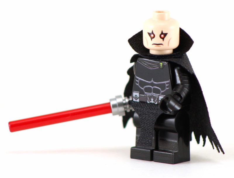 DARTH BANE Custom Printed & Inspired Lego Star Wars Sith Lord Minifigure