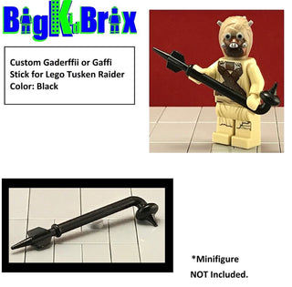 Custom Star Wars Gaffi Stick For LEGO Minifigures. Custom, Accessory BigKidBrix   