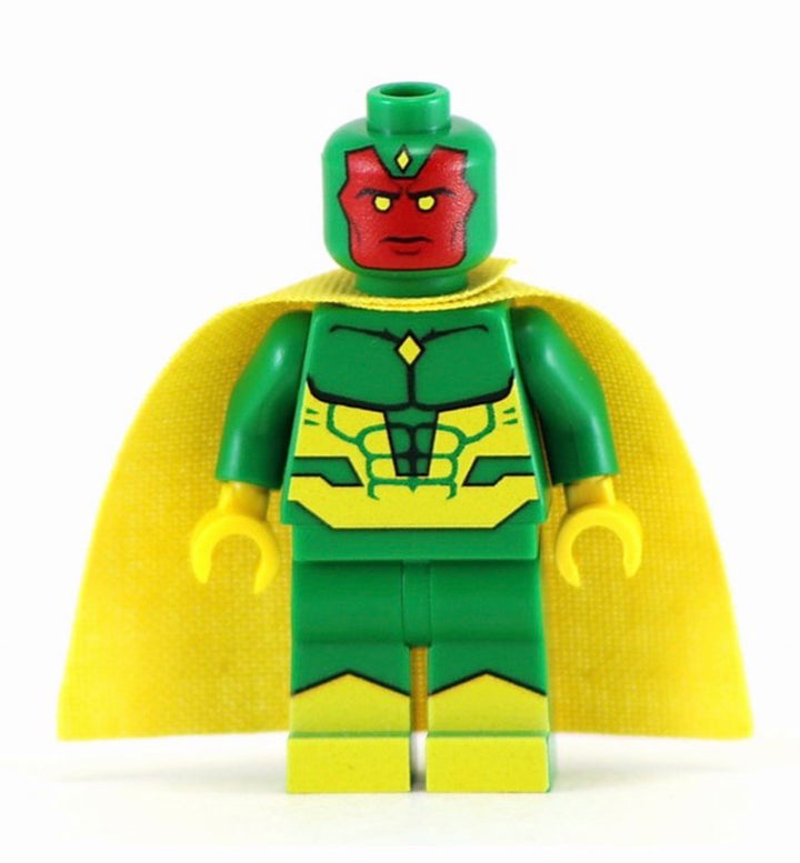 Vision Marvel Custom Printed LEGO Minifigure