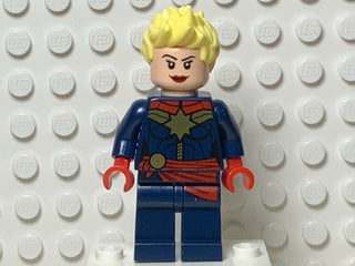 Captain Marvel, sh226 Minifigure LEGO® With Original Head  