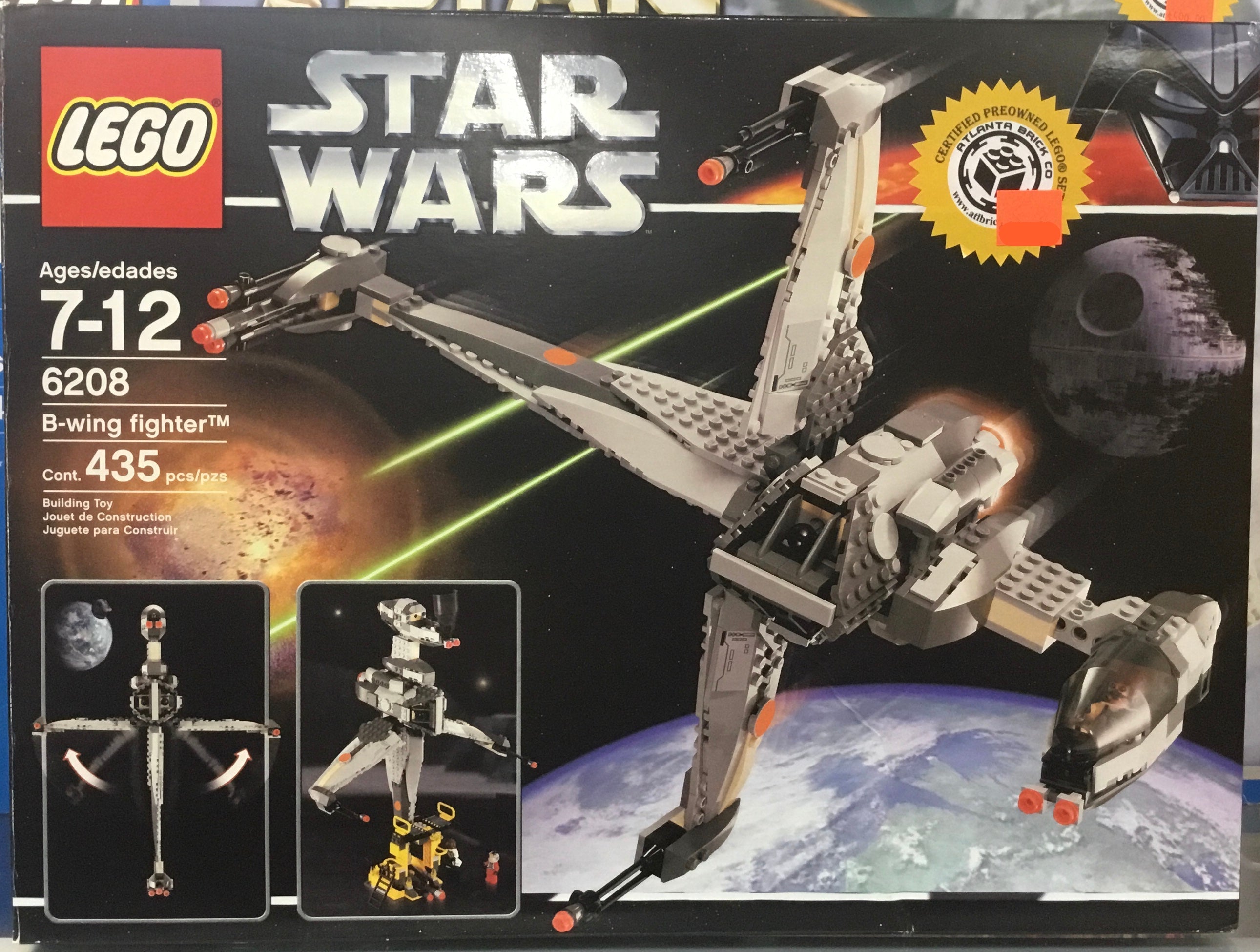 B-wing Fighter, 6208 – United Brick Co® - Main Image