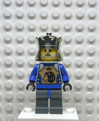 Knights Kingdom II, King Mathias, cas258 Minifigure LEGO® Minifigure Only, no sword  