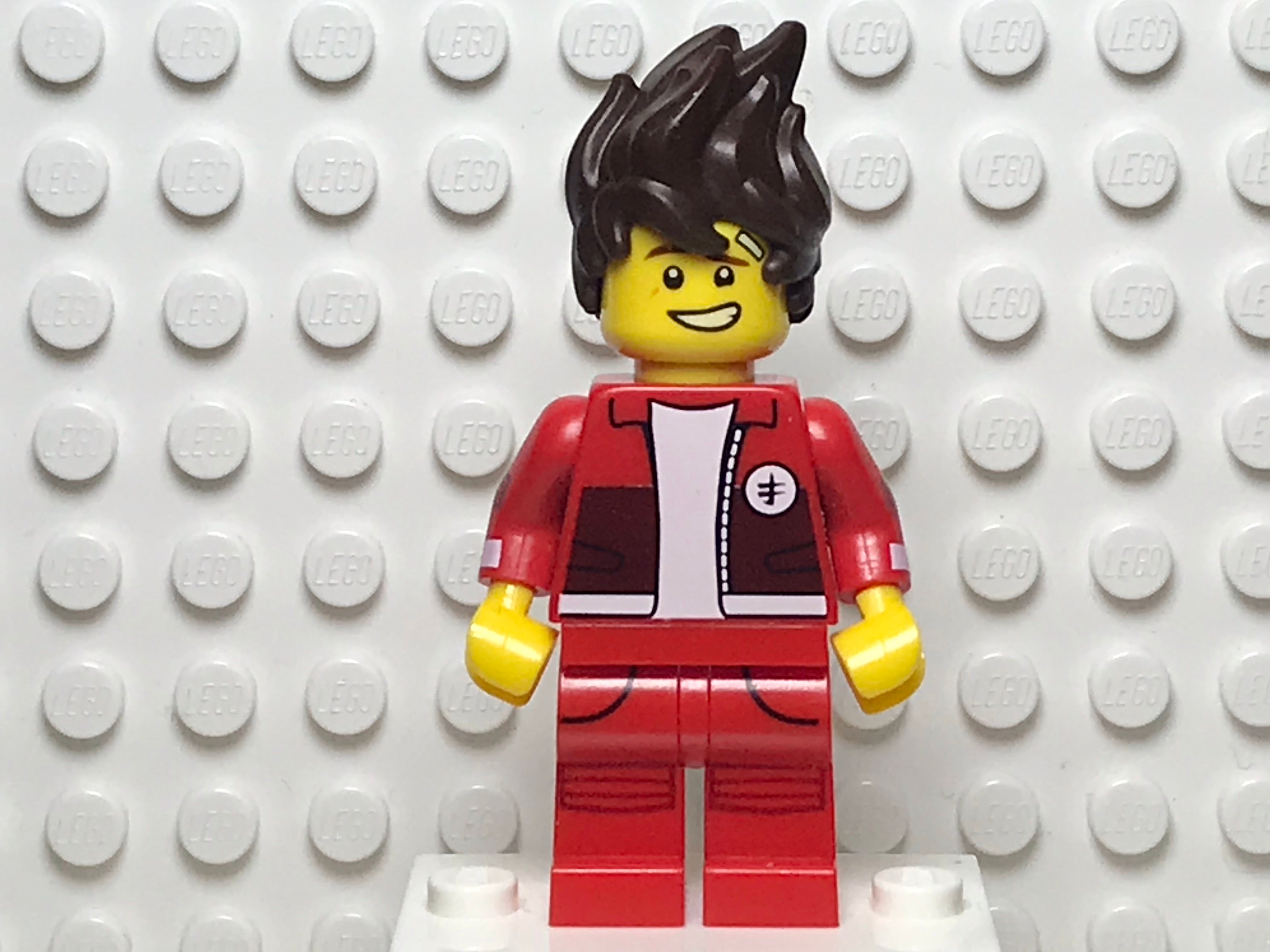 Kai The LEGO Ninjago Movie, Hair, Red Legs and Jacket, Bandage