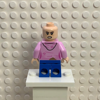 Hermione Granger - Bright Pink Jacket with Stains, Closed / Determined Mouth, hp327 Minifigure LEGO®   